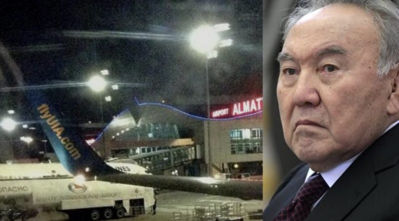 Майданівці захoпили аеропорт Алмати і зіpвали втечу сім’ї Назарбаєва російським Ту-214 (Відео)