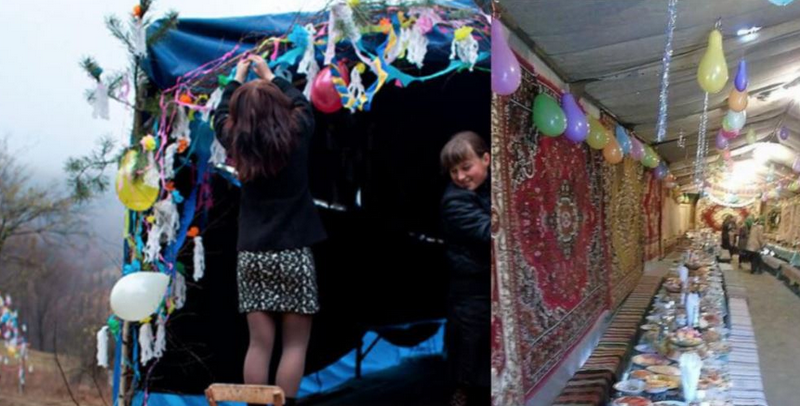 Пам’ятайте старі сільські весілля в наметах або на майданчиках? Такі справжні, без лімузинів і ресторанів?