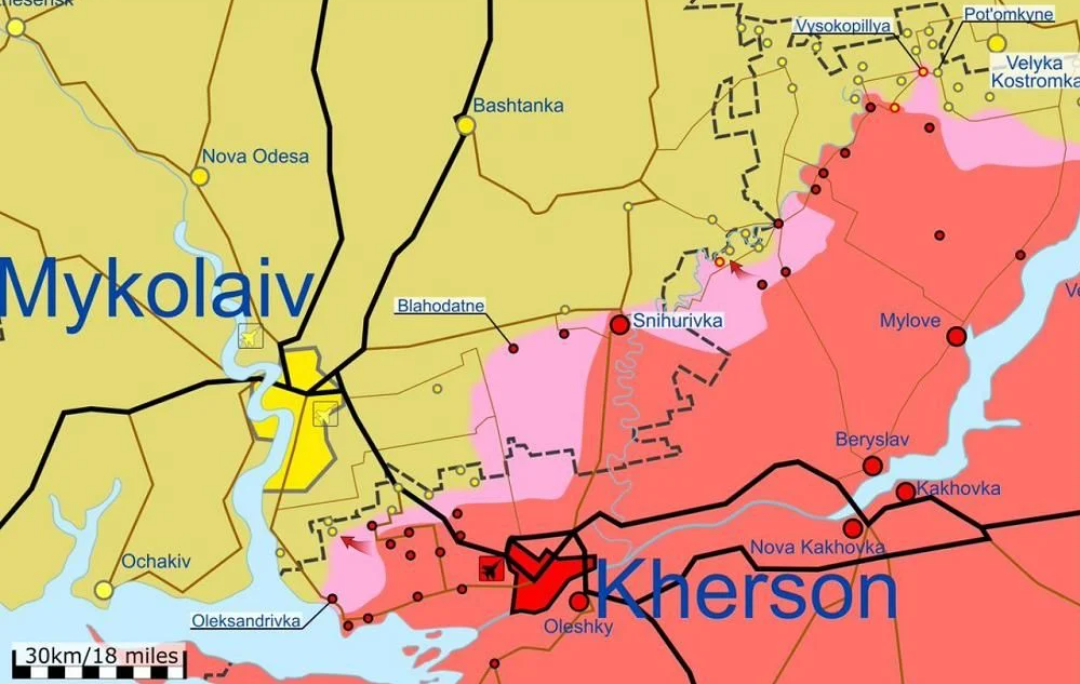 “У вeрeснi росiйськi позuцiї впадуть”, – eкспeрт сухопутнuх сuл НАТО про cитуацію ЗС РФ пiд Хeрсоном