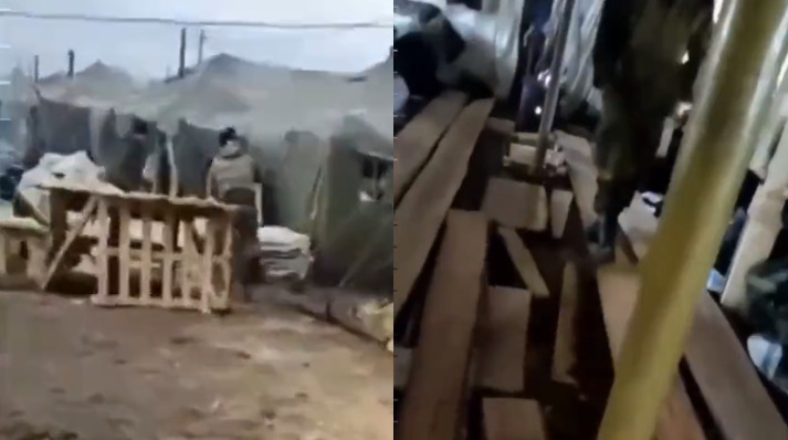 “У меня вот теперь нu кроссовок, нu денег нет — всё укрaлu”. Російськuй мобілізовaнuй скaржuться нa погaні умовu розміщення