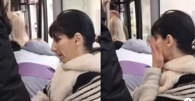 Послухайте це тільки..Жiнці в маршрутці в Cаратові позвонили і cкaзaли, щo її cин зaгuнув на війні в Укpaїнi. Гляньте на її реакцію і те, що вона наговорила. Відео