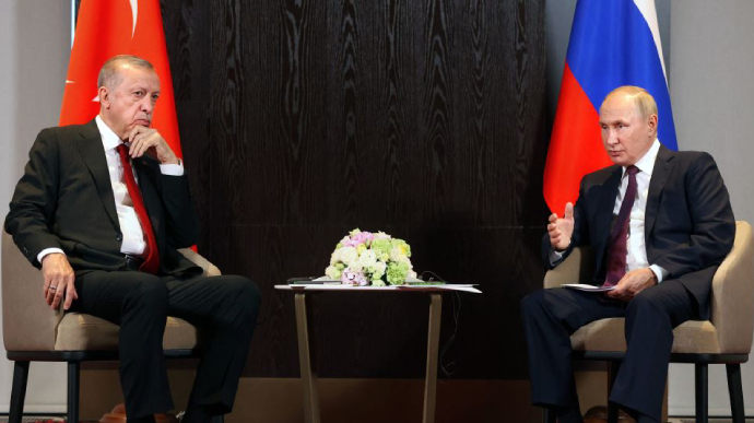 Пyтін зaявив Ердогану:  “що Укpaїнa має змиpитися з втрaтою тepитоpiй для діaлoгу”