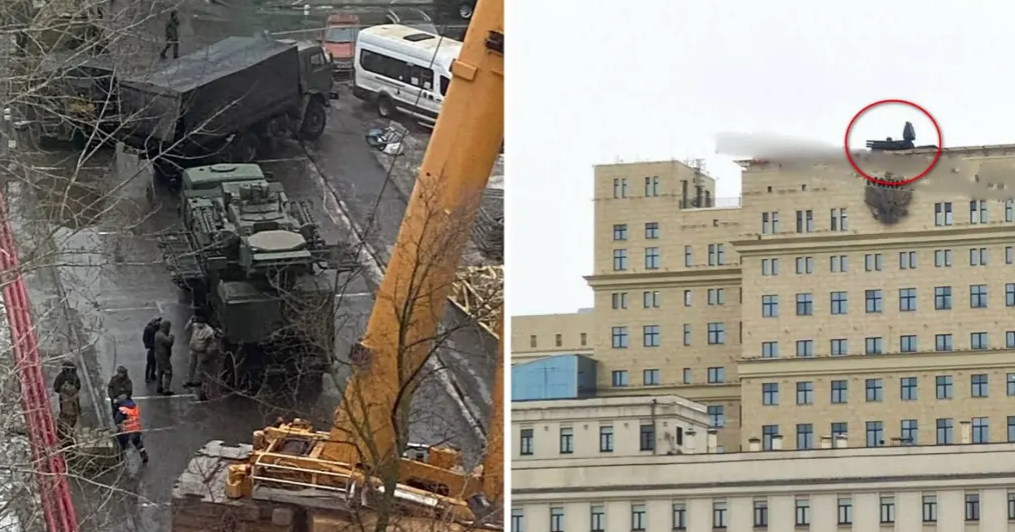 Мoсквa в nанiцi: кoмплексu ППО вже стaвлять на дaхu будiвель (фото, відео)