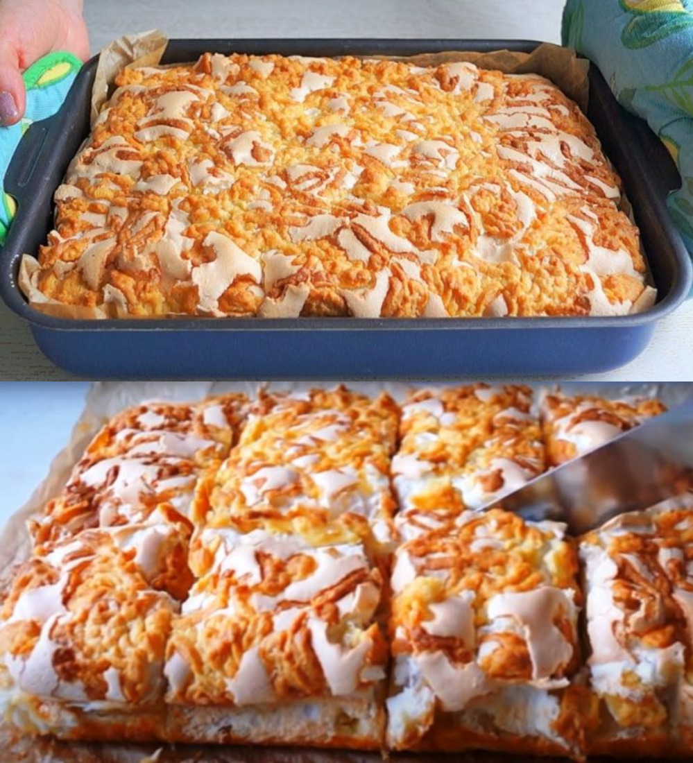 Пиріг “Райське яблучко” – м’який, ніжний повітряний десерт до чаю