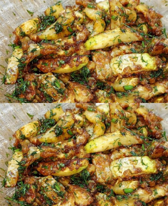 У сезон кабачків часто готую їх за цим рецептом. Дуже просто, але як смачно!