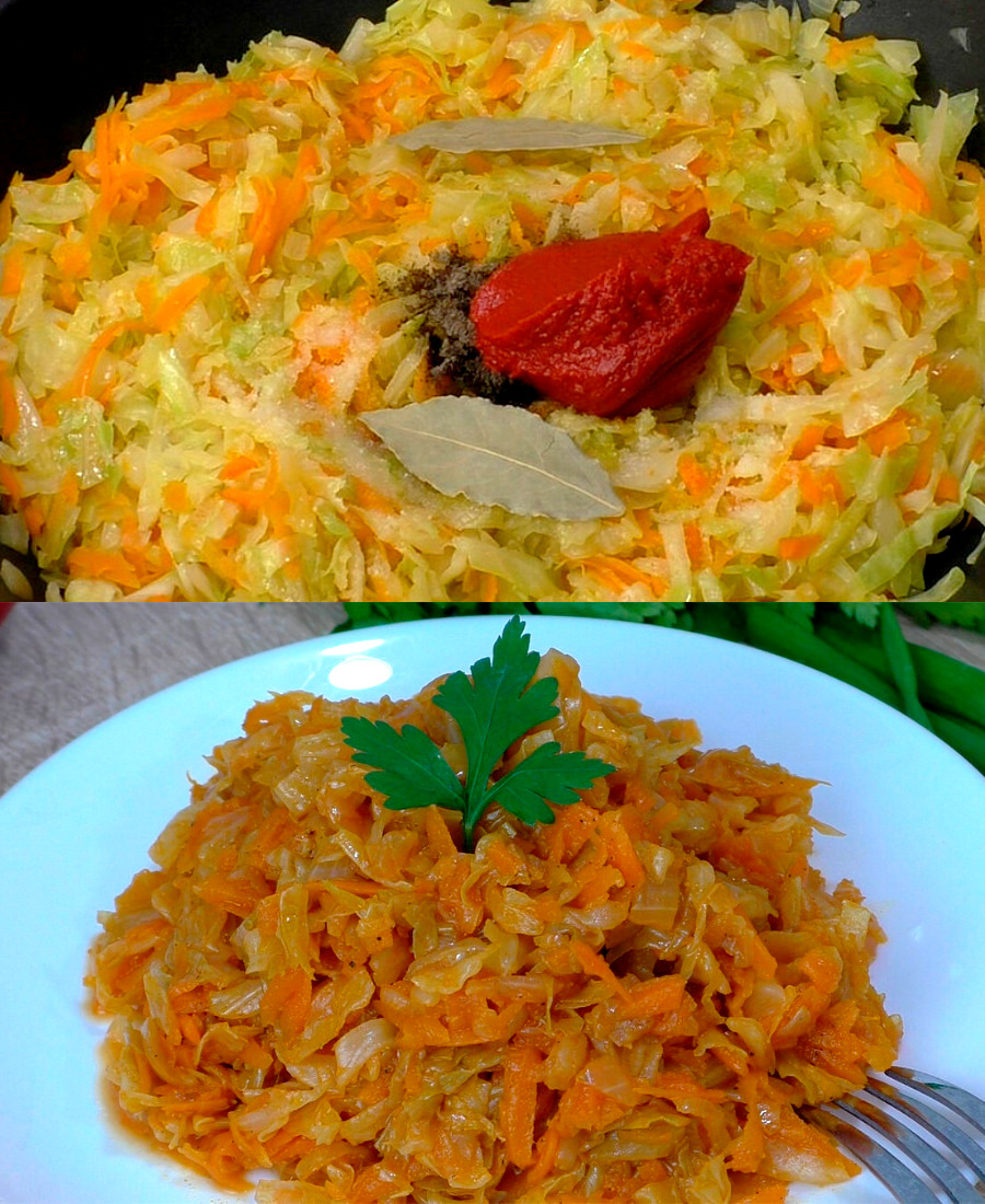 Смачнішої тушкованої капусти я не їла: показую як готую, так смачно, що хочеться їсти щодня (ділюся своїм улюбленим рецептом)