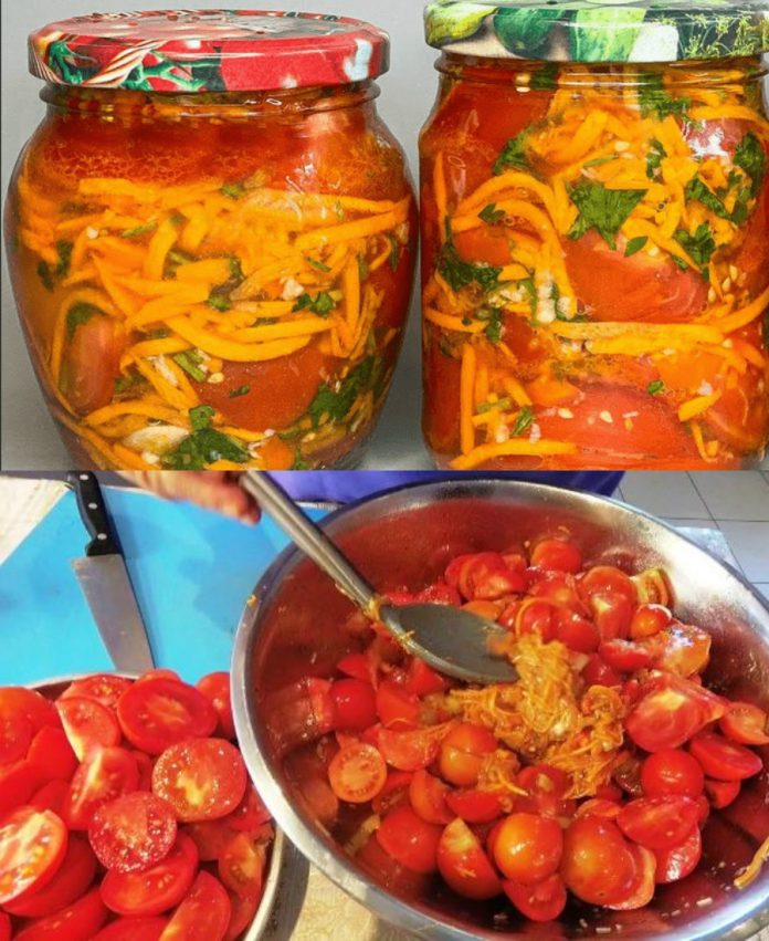 Помідори по-корейськи на зиму: швидко та смачно