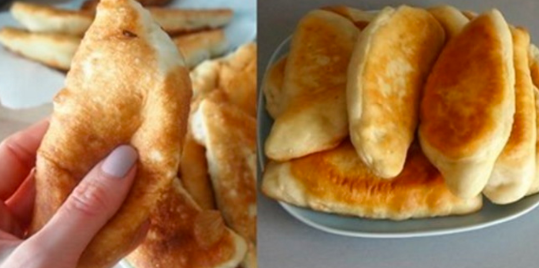 Печу ці пиріжки великими партіями, на воді і без яєць виходять неймовірно смачними