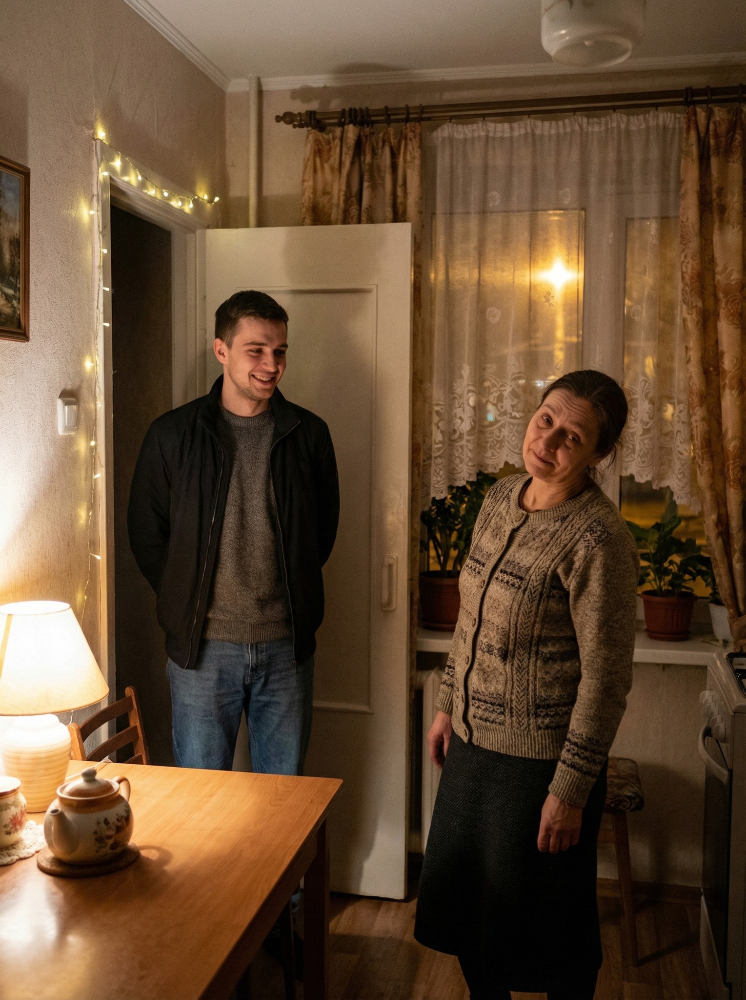 — Синку, я ж приїхала не біля плити стояти, а відпочити, — Ольга Федорівна навіть розгубилася