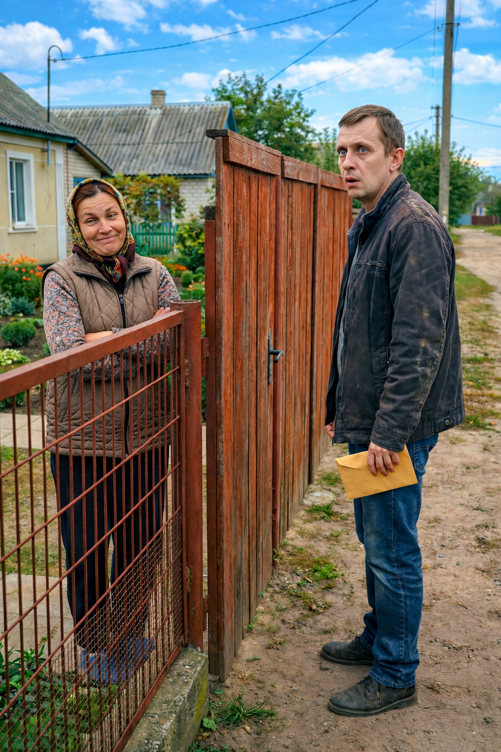 — Тобто як це вже продали?! — Михайло здивовано дивився на Ларису, яка стояла за хвірткою і навіть не вийшла до нього. — Але ж ми з вами домовилися, що зустрінемося сьогодні. Я і гроші вже привіз. — Ну вибачте… — винувато посміхнулася жінка. — Просто я знайшла на свій будинок інших, більш вигідних покупців. — Ось як? — Так. Вони вчора внесли завдаток, а сьогодні ми їдемо з ними до нотаріуса оформляти документи. — Але зачекайте, а як же я?