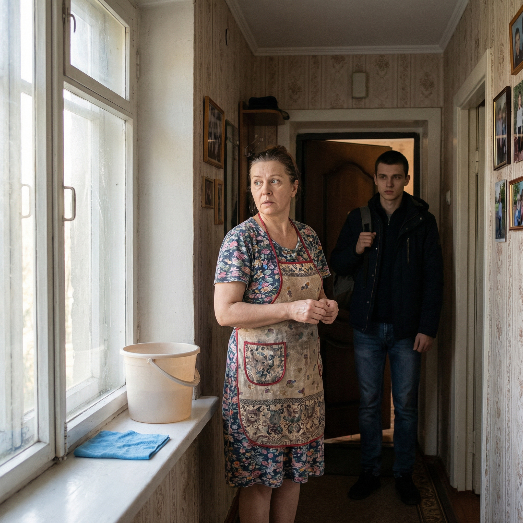 Олена мила вікна, коли пролунав дзвінок у двері. Жінка поклала тряпку у відро, вийшла в коридор. На порозі стояв її син Ігор. – О, привіт! А ти чому не попередив, що зайдеш? – здивувалася Олена. – Мамо, нам потрібна твоя допомога! – навіть не вітаючись сказав Ігор. – Щось сталося? – захвилювалася мама. – Я зайду? – Ігор пройшов на кухню, сів за стіл. – Ну, кажи! – Олена поквапила сина. – Мамо, я маю у тебе дещо попросити, – сказав Ігор, зробив театральну паузу і на одному подиху, висловив своє прохання матері. Олена вислухала сина і аж рота відкрила від почутого