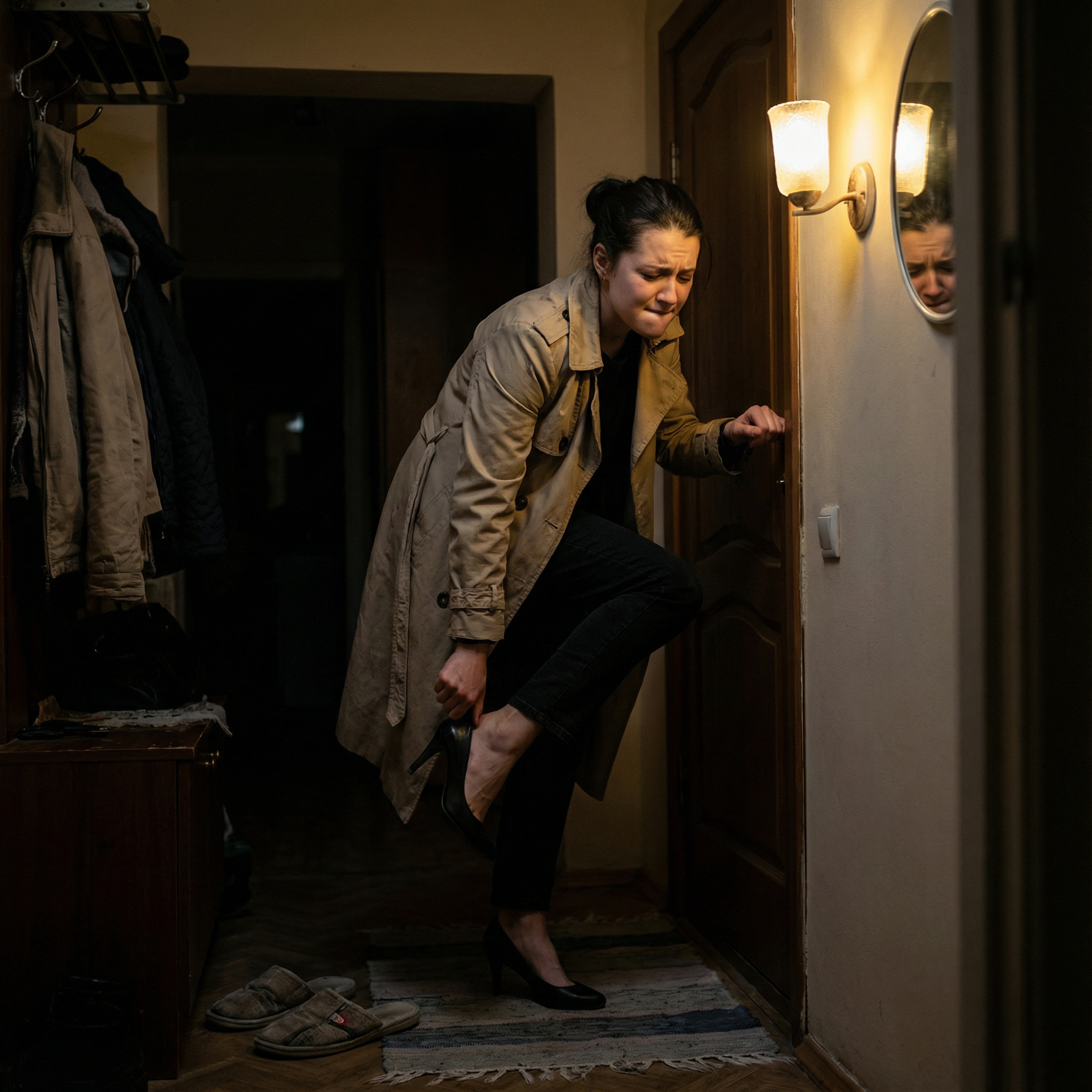 Я дбаю про твоє майбутнє, щоб ти вийшла заміж за гідну людину, як твоя подруга. А не за бідного студента