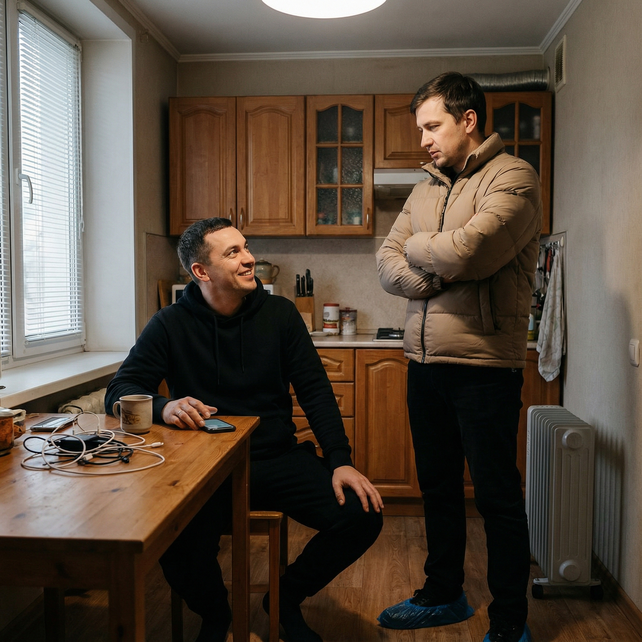 – Я пропоную тобі з’їхати від мене і знайти собі квартиру