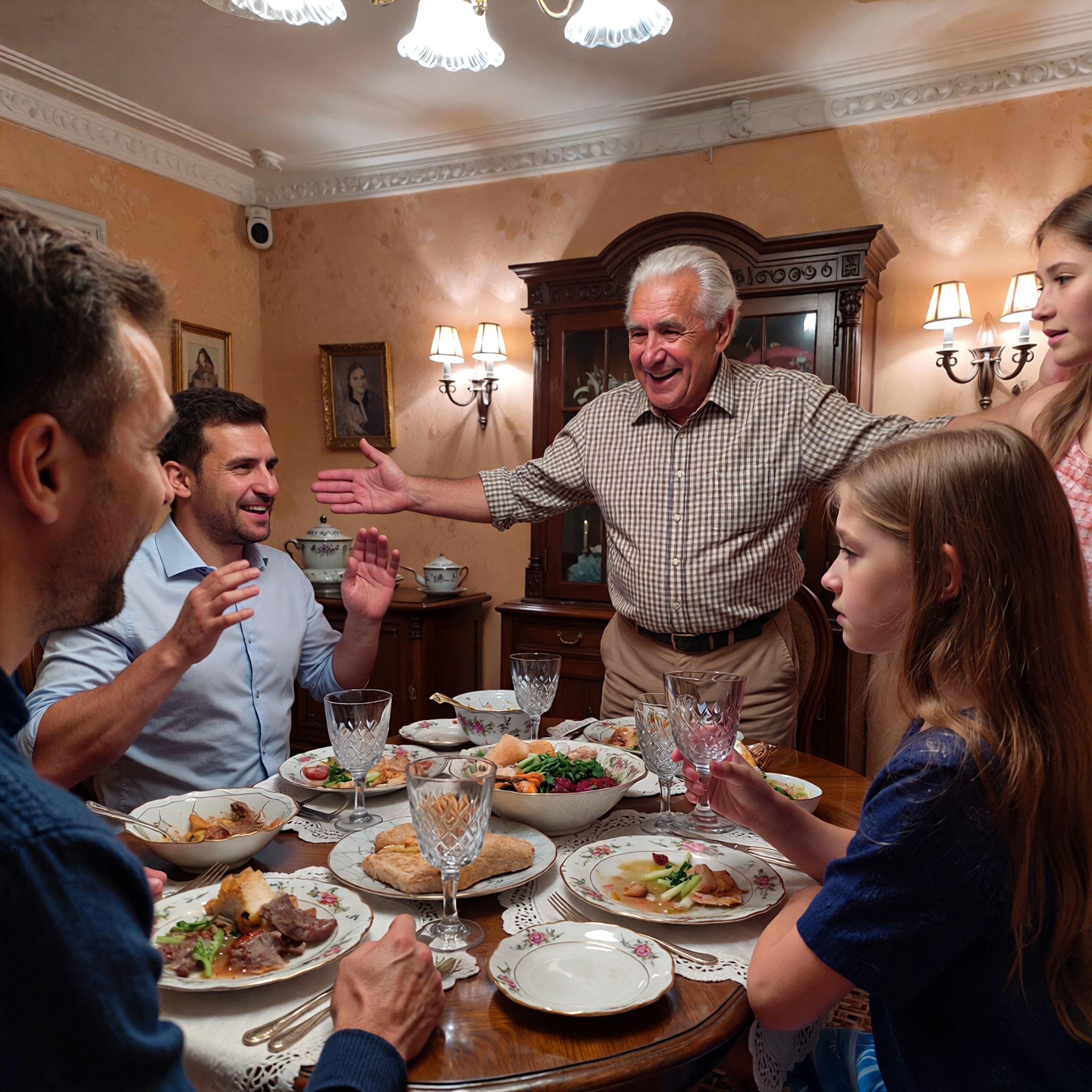 «Сонечко, як тобі живеться у квартирі, яку я тобі купив?»..Кабінет свій відкрила вже?—питає дідусь який повернувся з Німеччини після 10 років…батько Насті, зіблід…йому довелося зізнатися в тому, про що він мовчав пять років…Він мовчки дістав телефон і вимовив фразу, яка змінила все…
