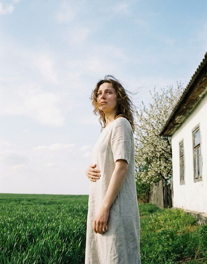 “– Хіба я слаба? – плакала Ольга. – Лікарі мені так не говорять, кажуть, що все добре, що просто потрібен час… Не поїду я ні в який санаторій! Як я тебе залишу?!А господарство? Мені й тут добре, я люблю наш будинок, наш сад, наше поле…