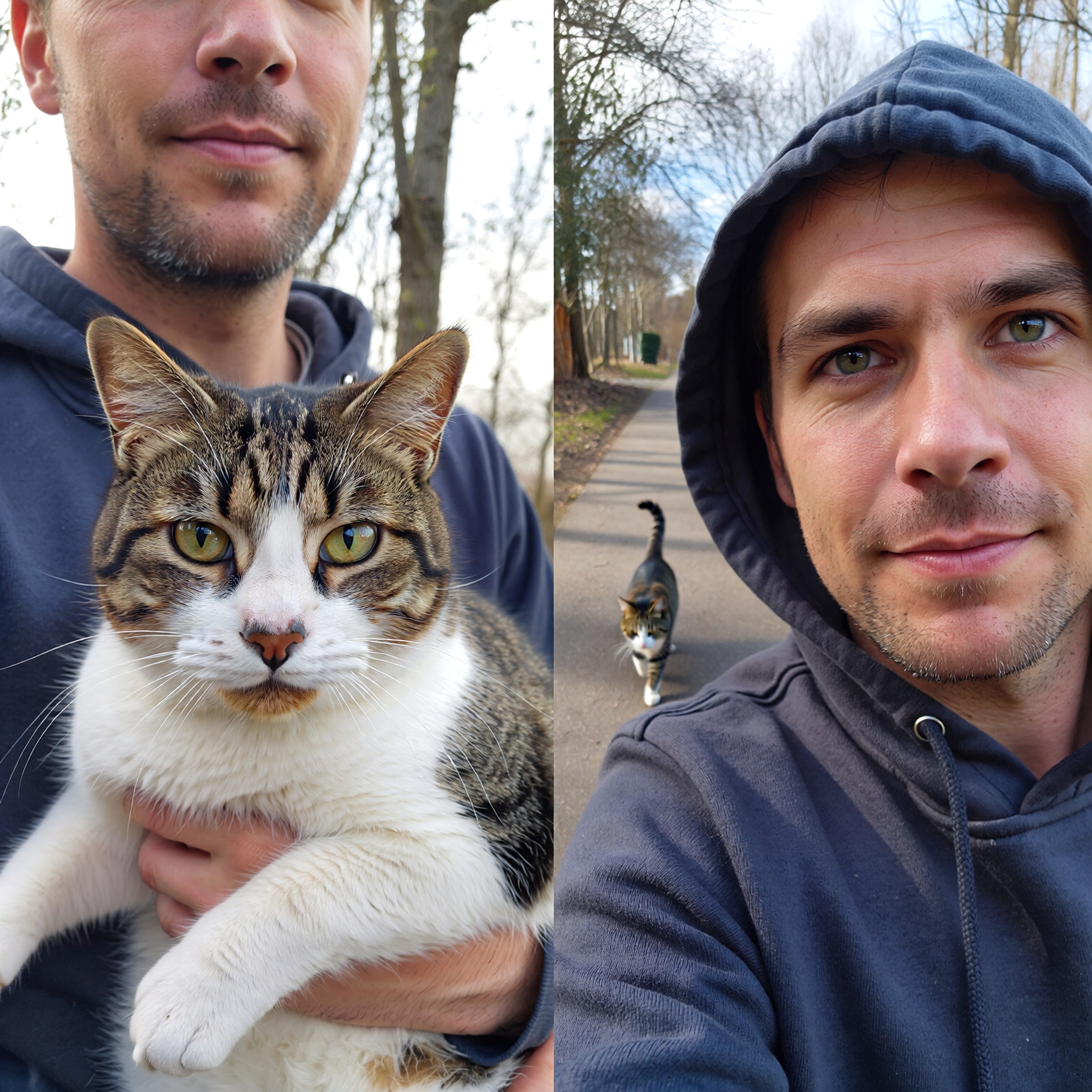 Надія не зникла раптово.Минув цілий рік без жодної звістки про нього…Ми шукали його всюди. Розклеювали оголошення, обдзвонювали притулки, без кінця телефонували. Ми перестали казати «коли він повернеться» А потім, одного звичайного дня, це сталося..