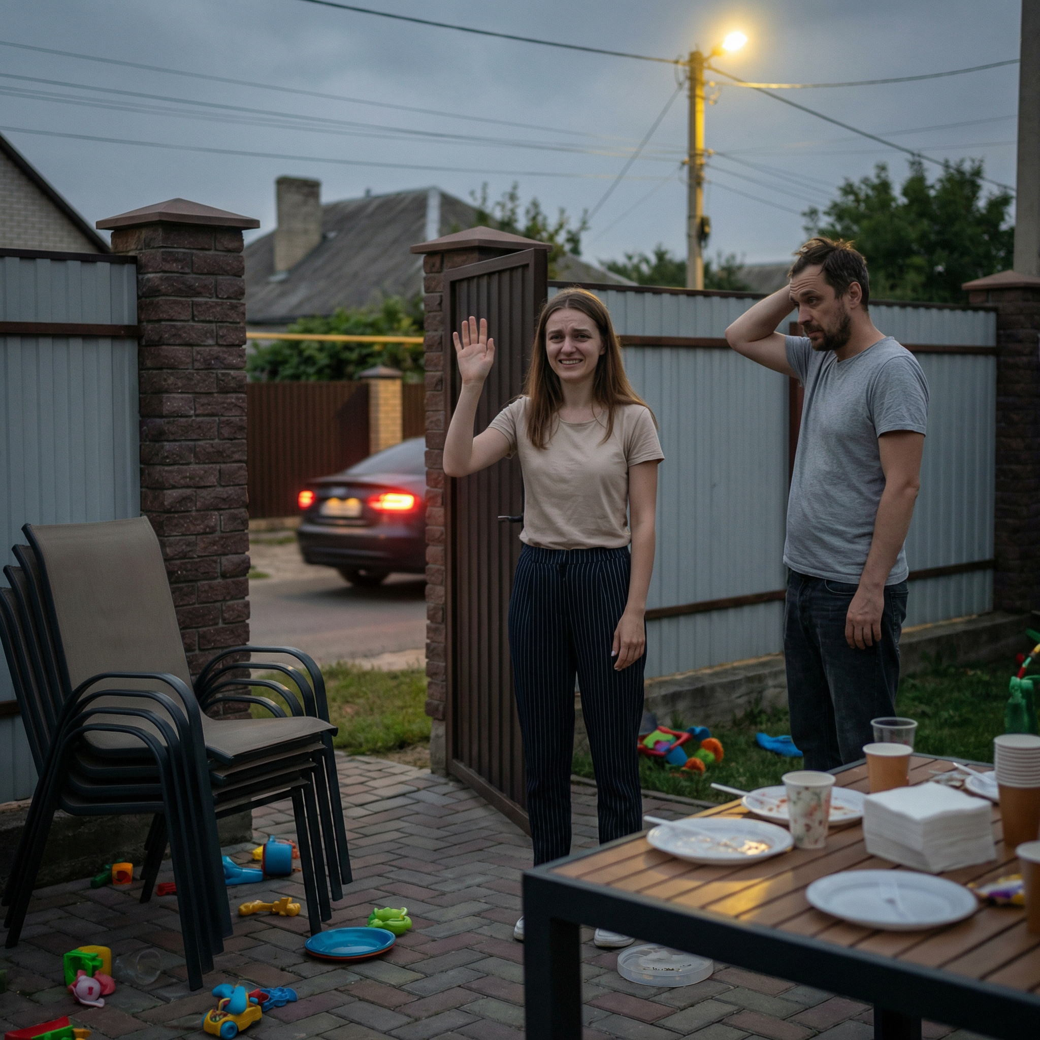 – Тобі не здається, Андрію, що наші друзі в край знахабніли? Їдуть, як на безплатний курорт! Ми для себе заміський будинок будували, а не для кола, в особі родичів та знайомих