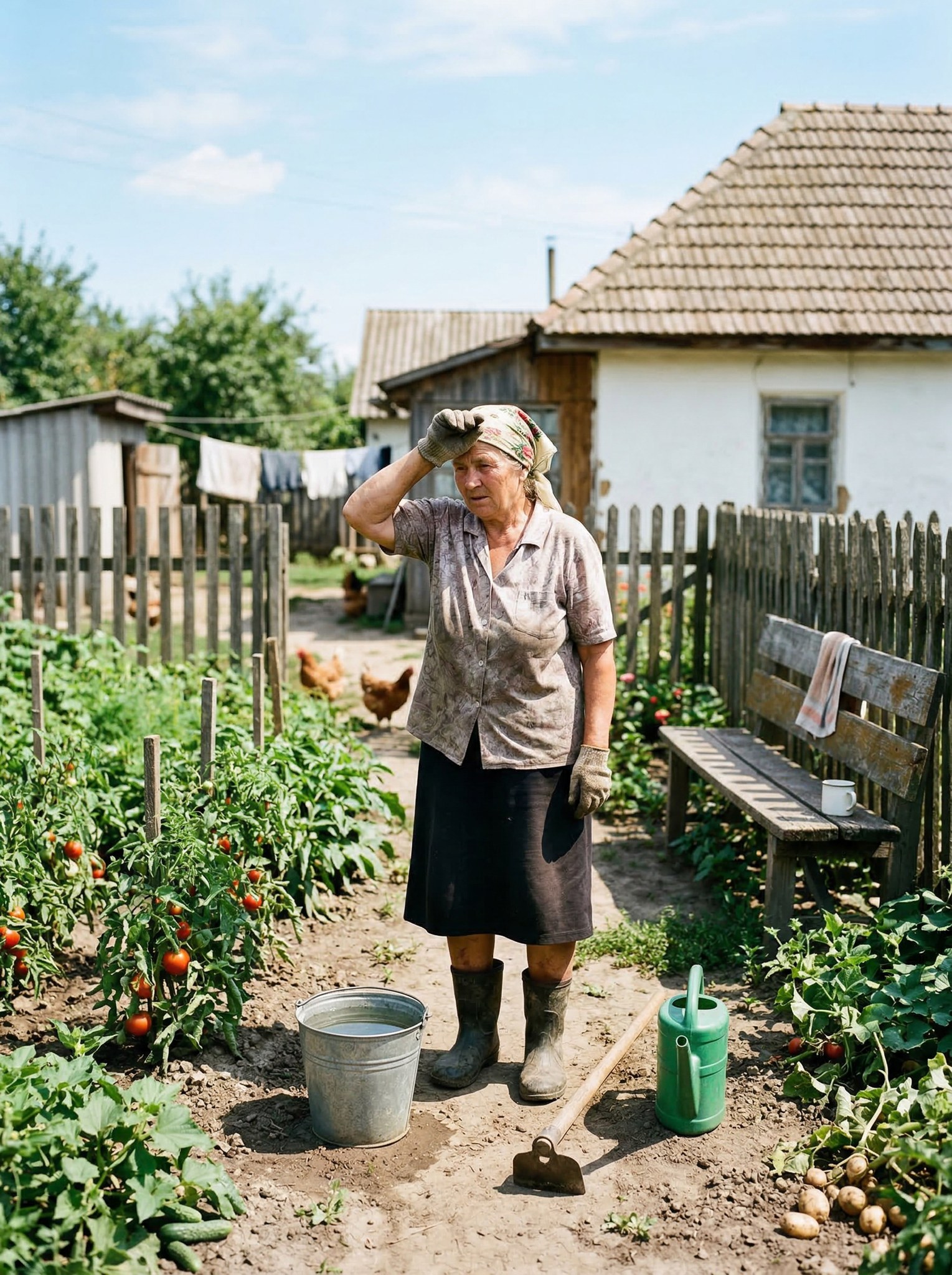 Їй треба, щоб романтика була, інтрига. А я не вмію, ось вона і нервує. Якось все у нас не ладнається після весілля. Думав, хоч на природі вона вгамується, так ні. Втомився я від цього