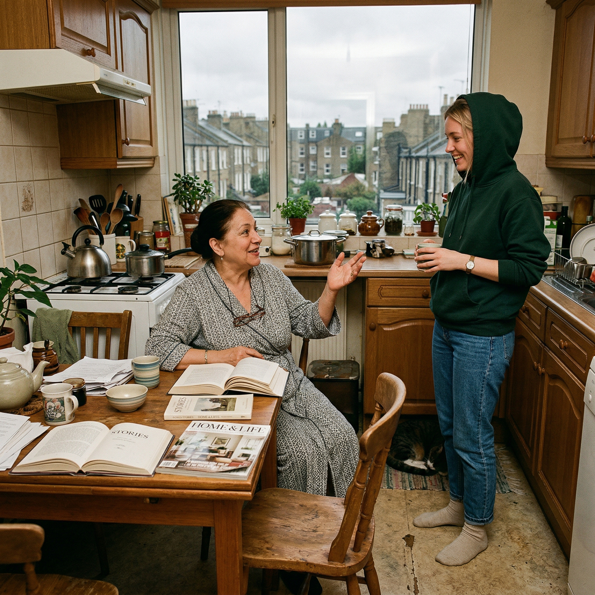 Ну нарешті! — не встигла Даша зайти додому