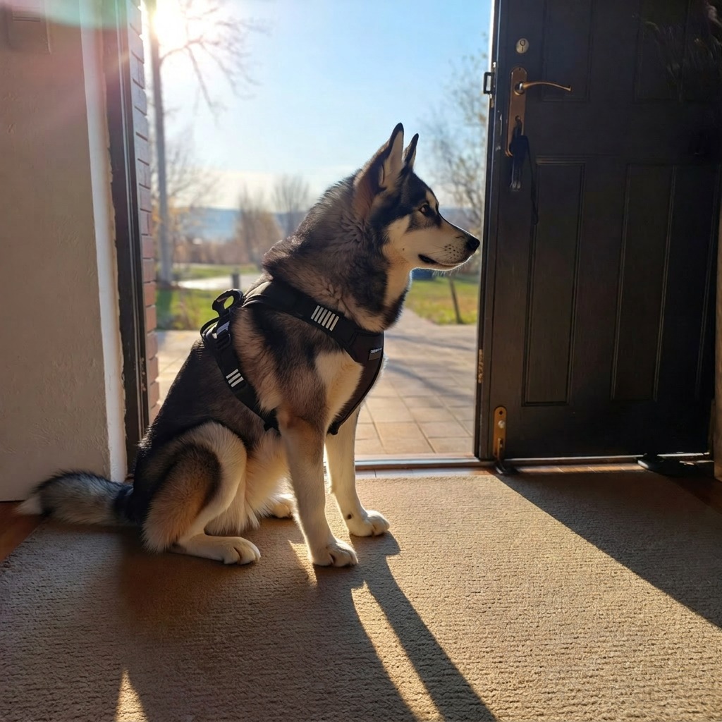 Пес почав «плакати» лише в ті дні, коли сусід зверху був удома. Дільничний сміявся, доки не піднявся сам..