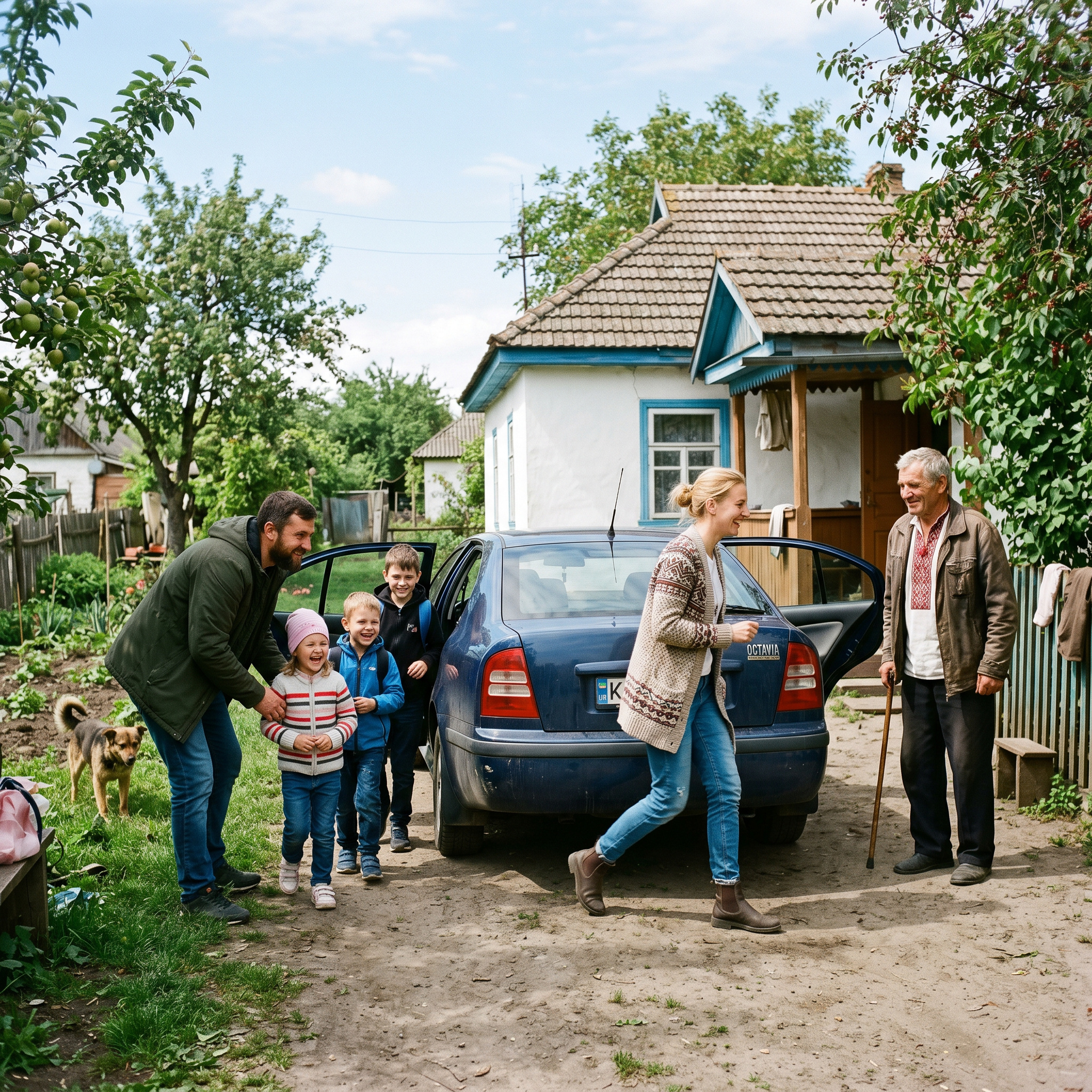 – Будинок він захотів! Рік носу не показував, чекав, коли батько богові душу віддасть, палець об палець тут не вдарив, а тепер дім йому потрібен! – Ні будинку, ні саду, ні п’яді землі тобі тут не обломиться